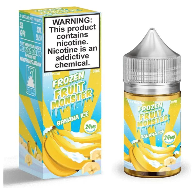 Frozen Fruit Monster | Banana Ice 30mL | Juice Salt Nic Monster Vape Labs - 1