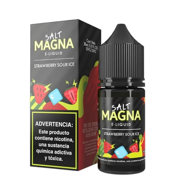 Magna E-liquids | Strawberry Sours Ice 30mL | Juice Salt Nic Magna E - liquids - 1