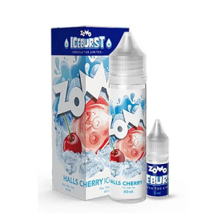 Zomo Iceburst | Halls Cherry Ice | Juice Free Base Zomo Vape - 3