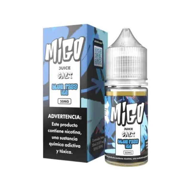 Migo E-liquids | Blue Razz Ice 30mL | Juice Salt Nic Migo E-liquids - 1