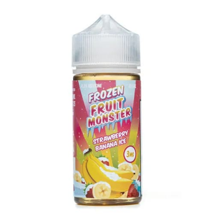 Frozen Fruit Monster | Strawberry Banana Ice 100mL | Juice FreeBase Monster Vape Labs - 1