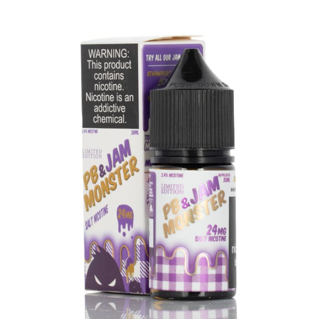 PB & Jam Monster | Grape 30mL  | Juice Salt Nic Monster Vape Labs - 1