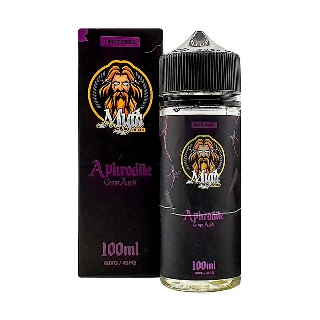 Myth Juice | Aphrodite Grape Apple 100mL Free Base Myth Juices - 1