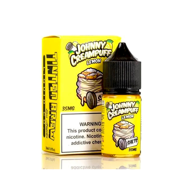 Juice Johnny Creampuff | Lemon 30mL Salt Nic Johnny Creampuff Ejuice - 1