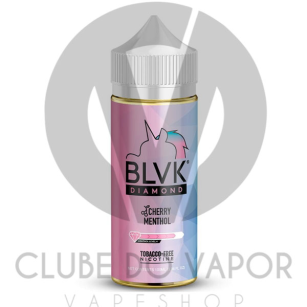 Juice BLVK Diamond | Cherry Menthol 100ml Free Base BLVK - 1