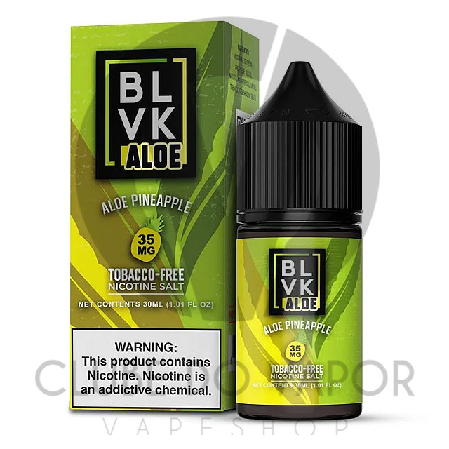 Juice BLVK Aloe | Pineapple Ice 30mL Salt Nic BLVK - 1