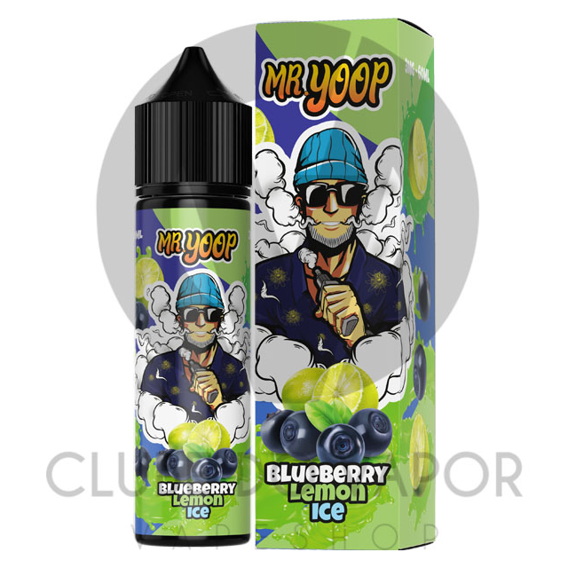 Juice Mr Yoop Fusion | Blueberry Lemon Ice 60mL Free Base Mr Yoop Eliquids - 1