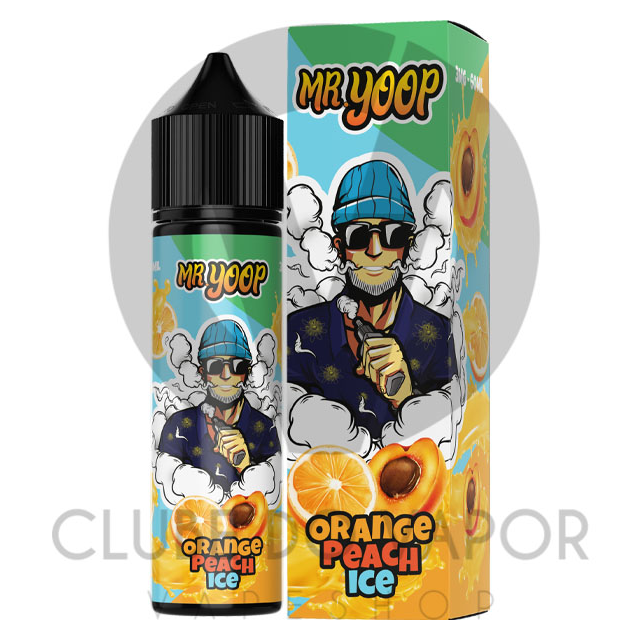 Juice Mr Yoop Fusion | Orange Peach Ice 60mL Free Base Mr Yoop Eliquids - 1