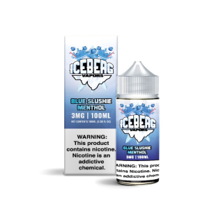 Iceberg Vapors | Blue Slushie Menthol | Juice FreeBase Iceberg Vapors - 1