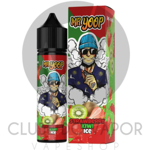 Juice Mr Yoop Fusion | Strawberry Kiwi Ice 60mL FreeBase Mr Yoop Eliquids - 1