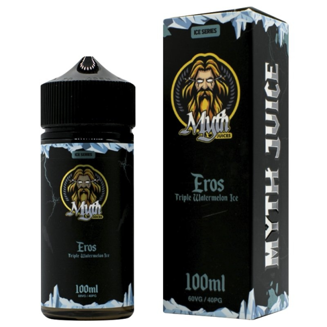 Juice Myth | Eros Triple Watermelon Ice 100mL Free Base Myth Juices - 1