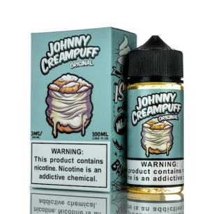 Juice Johnny Creampuff | Original 100mL Free Base Johnny Creampuff Ejuice - 1