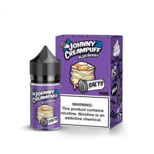 Juice Johnny Creampuff | Blueberry 30mL Salt Nic Johnny Creampuff Ejuice - 1