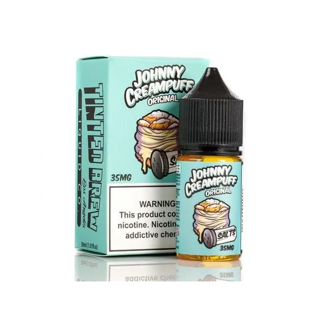 Juice Johnny Creampuff | Original 30mL Salt Nic Johnny Creampuff Ejuice - 1