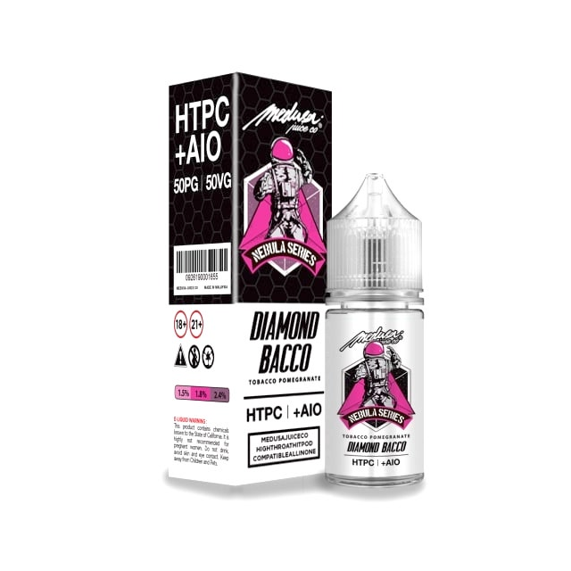 Juice Medusa Nebula Series | Diamond Bacco Salt 30mL Medusa Juice Co - 1