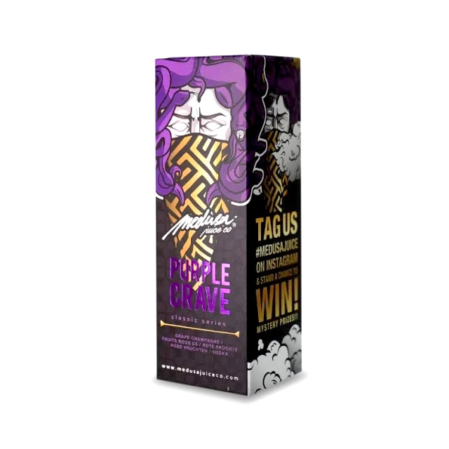 Juice Medusa Classic Series | Purple Crave Salt 30mL Medusa Juice Co - 1