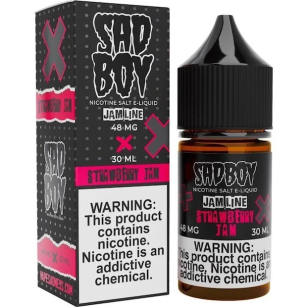 Juice SadBoy Salt E-liquid | Jam Line Strawberry 30mL SadBoy E-liquid - 1