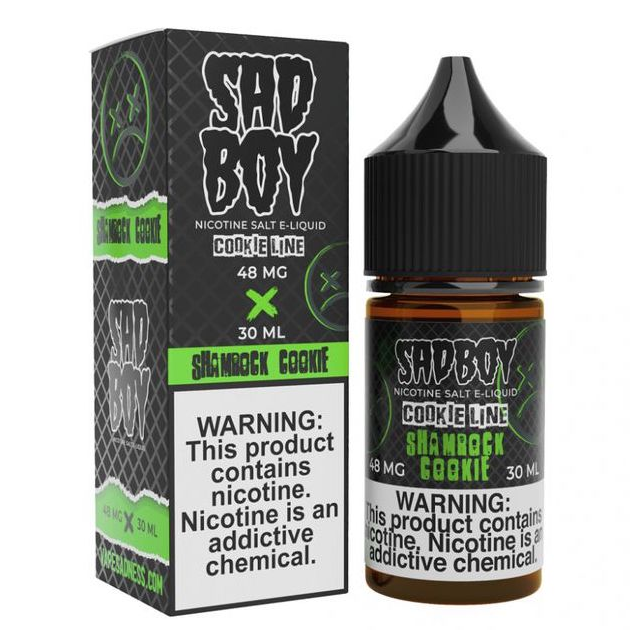 Juice SadBoy Salt | Cookie Line Shamrock Cookie 30mL SadBoy E-liquid - 1