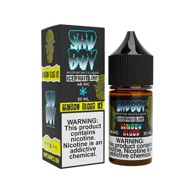 Juice SadBoy Salt Iced Fruit Line | Rainbow Blood 30mL SadBoy E-liquid - 1