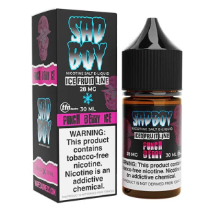 Juice SadBoy Salt Iced Fruit Line | Punch Berry Ice 30mL SadBoy E-liquid - 1