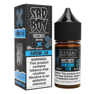 Juice SadBoy Salt E-liquid | Jam Line Blueberry 30mL SadBoy E-liquid - 1