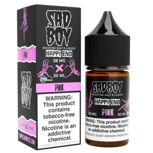 Juice SadBoy Salt E-liquid | Happy End Pink 30mL SadBoy E-liquid - 1