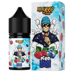 Juice Mr Yoop Salt | Iced Blue Hazz 30mL Mr Yoop Eliquids - 1