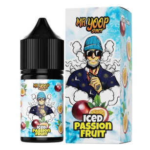 Juice Mr Yoop Salt | Iced Passion Fruit 30mL Mr Yoop Eliquids - 1