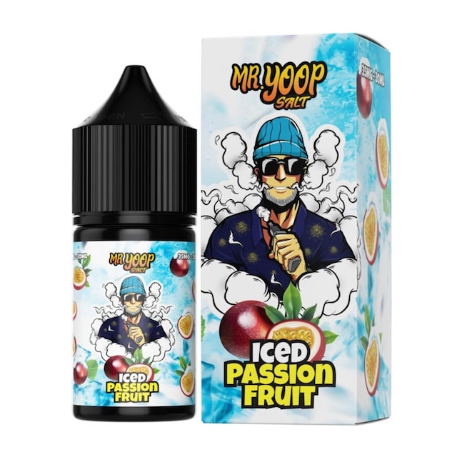 Juice Mr Yoop Salt | Iced Passion Fruit 30mL Mr Yoop Eliquids - 1