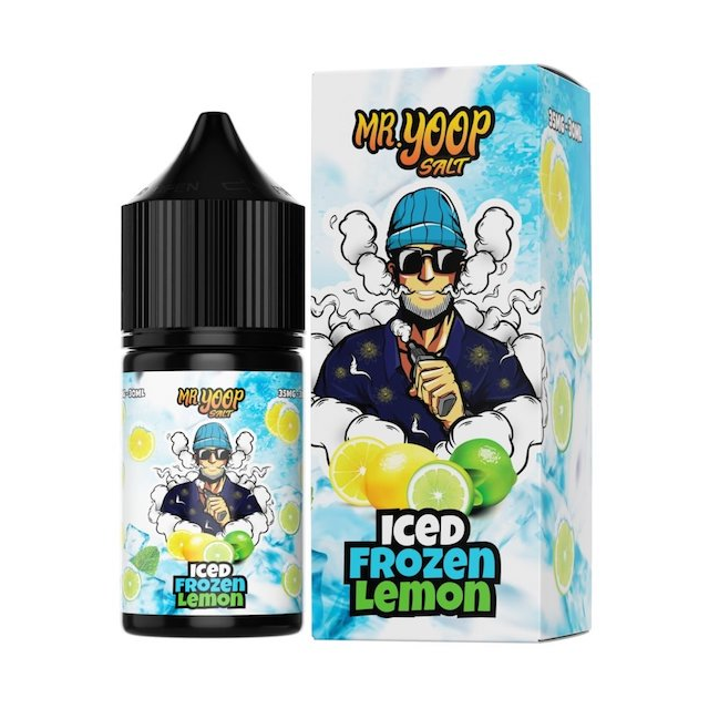 Juice Mr Yoop Salt | Iced Frozen Lemon 30mL Mr Yoop Eliquids - 1