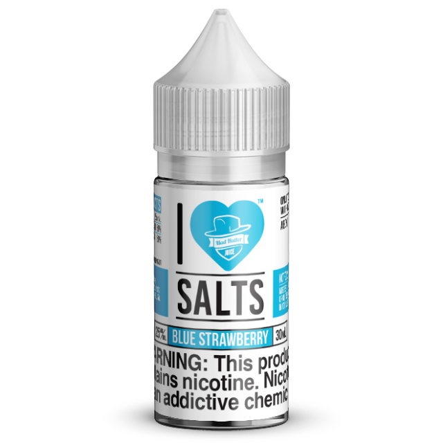 Juice Mad Hatter | I Love Salts Blue Strawberry 30mL Mad Hatter Juice - 1