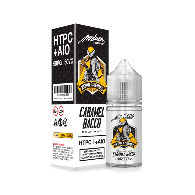 Juice Medusa Nebula Series | Caramel Bacco Free Base Medusa Juice Co - 1