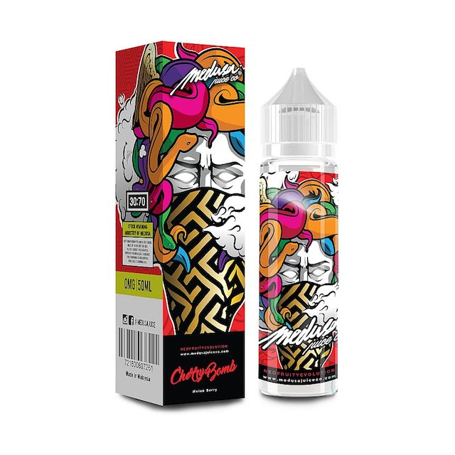 Juice Medusa Neo Fruit | Cherry Bomb 60mL Free Base Medusa Juice Co - 1