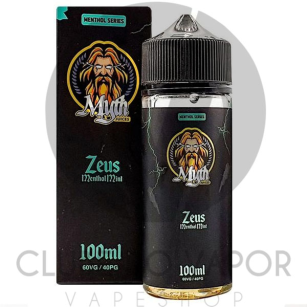 Juice Myth | Zeus Menthol Mint 100mL Free Base Myth Juices - 1