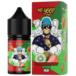 Juice Mr Yoop Salt | Fusion Strawberry Kiwi Ice 30mL Mr Yoop Eliquids - 1