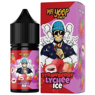 Juice Mr Yoop Salt | Fusion Strawberry Lychee Ice 30mL Mr Yoop Eliquids - 1