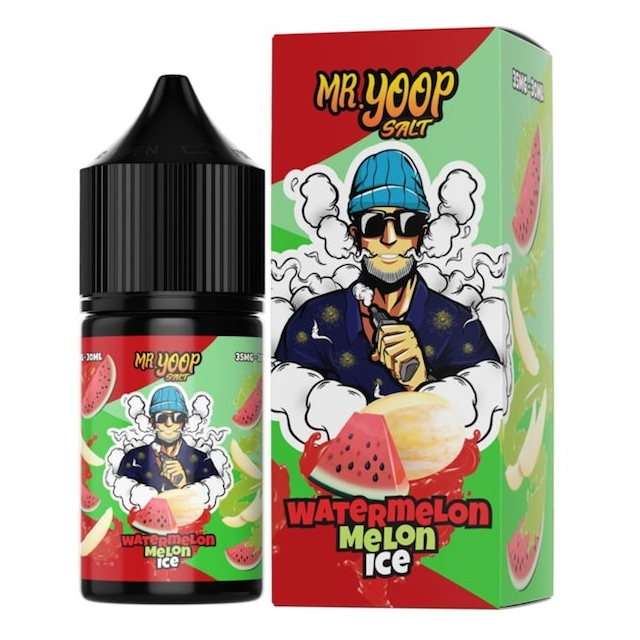 Juice Mr Yoop Salt | Fusion Watermelon Melon Ice 30mL Mr Yoop Eliquids - 1