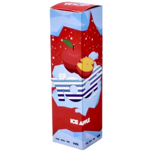 Juice Yoop | Ice Apple 60mL Free Base Mr Yoop Eliquids - 1