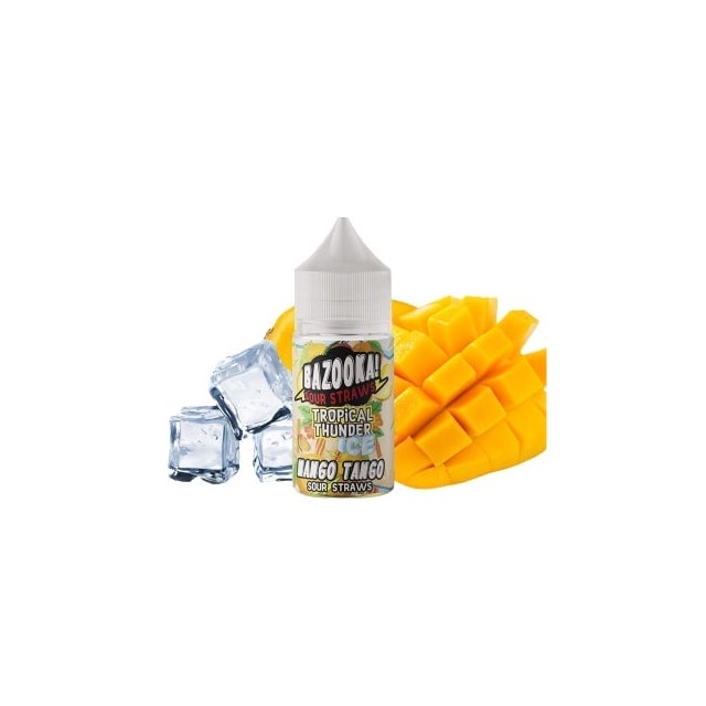 Juice Bazooka! Sour Straws | Ice Mango Tango 30mL Salt Nic Bazooka - 1