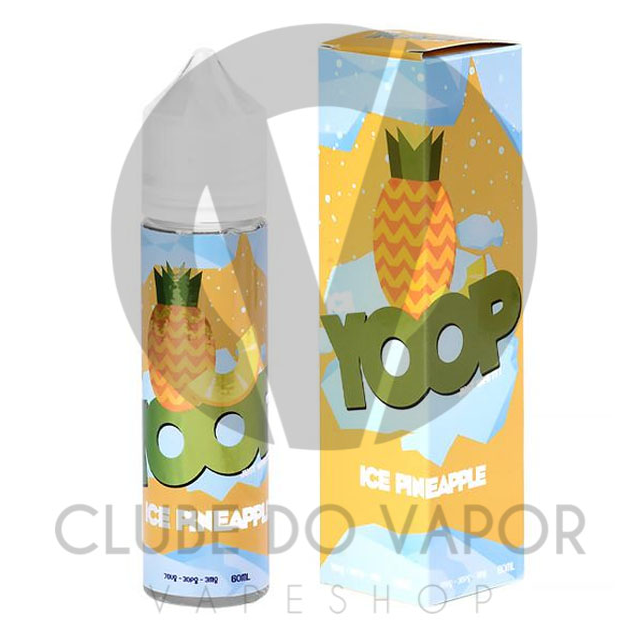 Juice Yoop | Ice Pineapple 60mL Free Base Mr Yoop Eliquids - 1