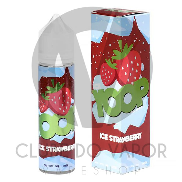 Juice Yoop | Ice Strawberry 60mL Free Base Mr Yoop Eliquids - 1