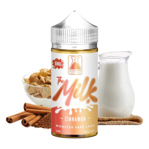 Juice Monster Vape Labs | The Milk Cinnamon 100mL Free Base Monster Vape Labs - 1