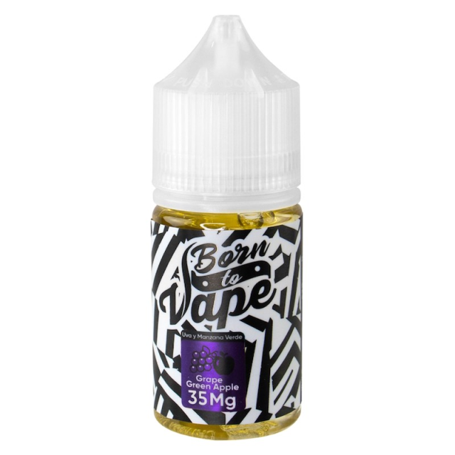 Juice Born To Vape (BTV) Salt Nic | Grape Green Apple 30mL Born To Vape (BTV) E-liquids - 1