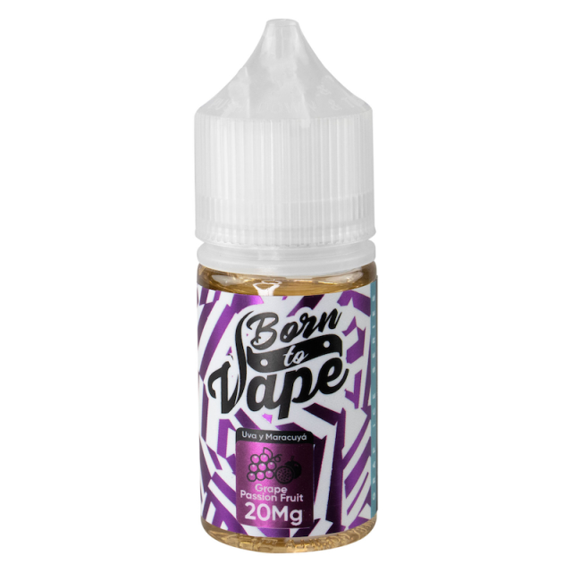 Juice Born To Vape (BTV) Salt Nic | Grape Passion Fruit 30mL Born To Vape (BTV) E-liquids - 1