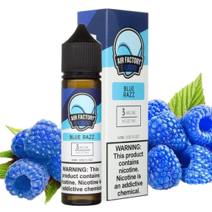 Juice Air Factory E-liquid | Blue Razz 60mL Free Base Air Factory eliquids - 1