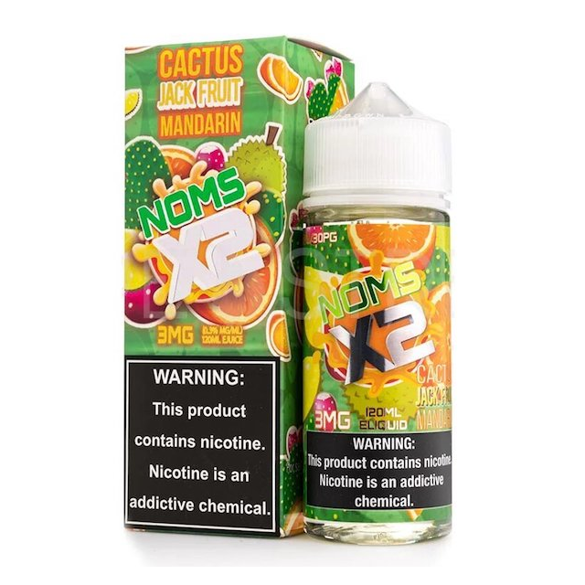 Juice Nomenon | Noms X2 Cactus Jackfruit Mandarin 120mL Free Base Nomenon E-liquids - 1