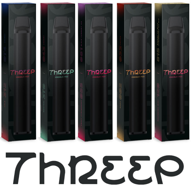 Promoção com 5un | Threep Duo22 2200puffs | Pod Descartável 2 in 1 Threep Premium Pod - 1