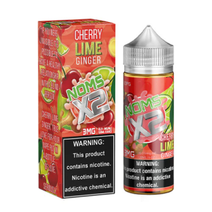 Juice Nomenon | Noms X2 Cherry Lime Ginger 120mL Free Base Nomenon E-liquids - 1