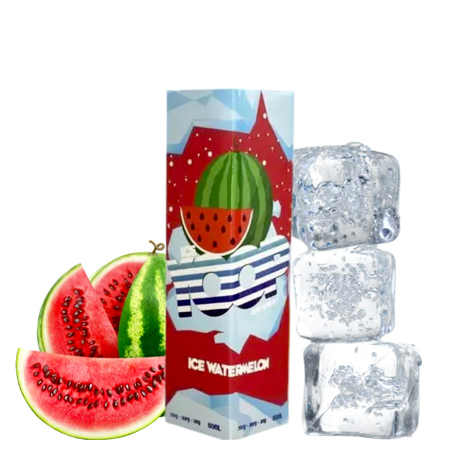 Juice Yoop | Ice Watermelon 60mL Free Base Mr Yoop Eliquids - 1