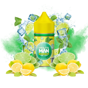 Juice Minute Man | Lemon Mint Ice 30mL Salt Nic Minute Man E-liquids - 1